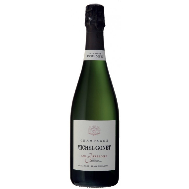 Champagne - M. Gonet Blanc de Blanc Extra Brut - Les 3 Terroirs